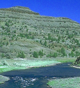 This sunny, arid zone of Eastern Oregon grows fruit trees within its quiet river valleys east of Madras